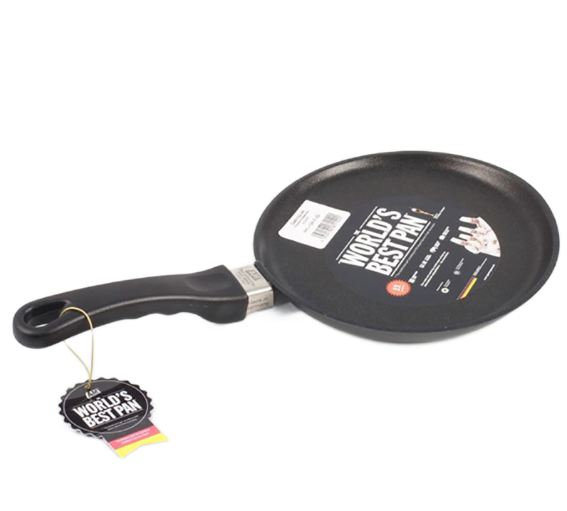 Блинная сковорода AMT Gastroguss I-124-E, 0,1л, 24см, Чёрный