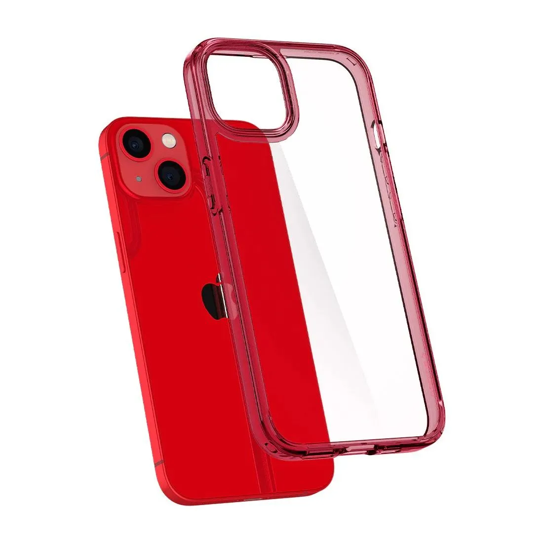 Чехол Spigen iPhone 13, Ultra Hybrid, Red Crystal