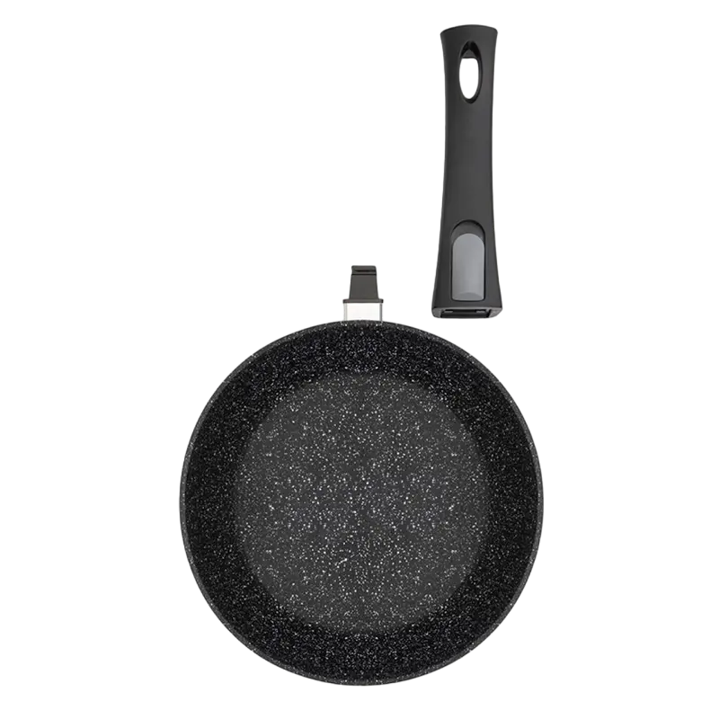 Tigaie adâncă RESTO 93013, 26cm, Negru