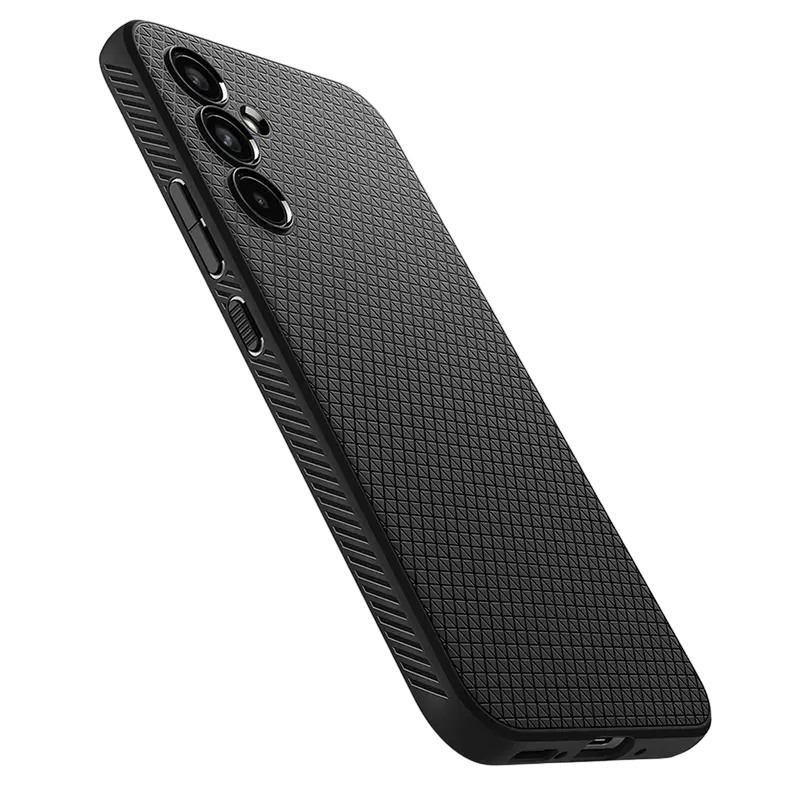 Чехол Spigen Samsung A54, Liquid Air, Матовый Черный