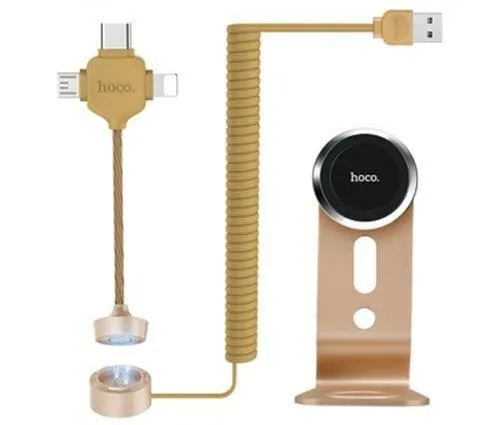 Suport Auto Hoco P8 , Auriu