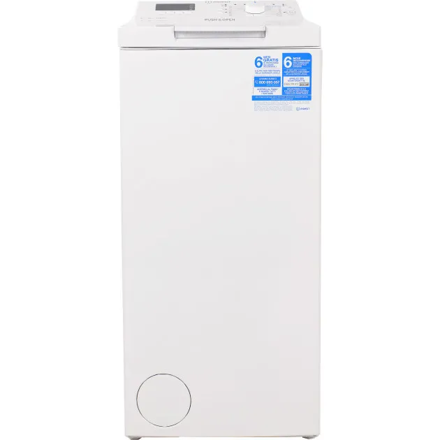 Mașină de spălat Indesit BTW D61253, 6kg, Alb