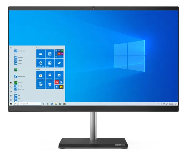 Computer All-in-One Lenovo 11FKA015RU, 23,8", Intel Core i7-10700T, 16GB/512GB, Fără SO, Negru