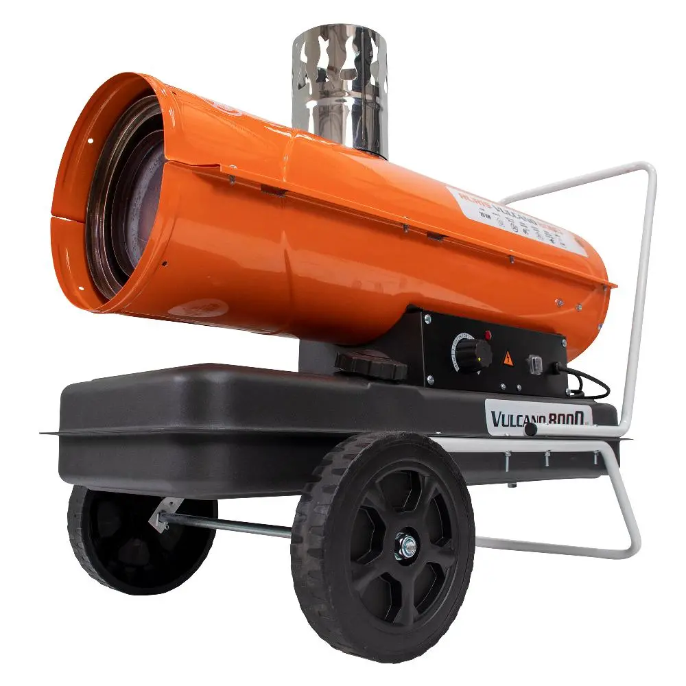 Tun de aer cald cu ardere indirecta Vulcano 8000