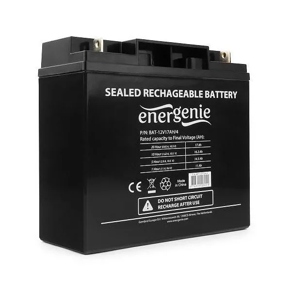Baterie reîncărcabilă Gembird BAT-12V17AH/4, 12 V 17