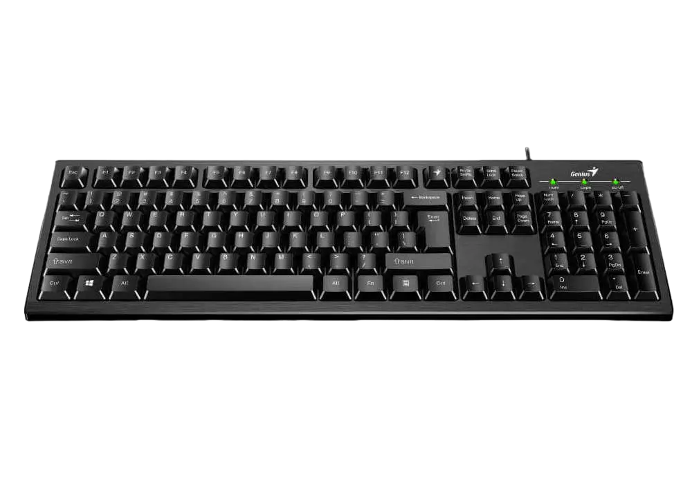 Клавиатура Genius Smart KB-101, Проводное, Чёрный