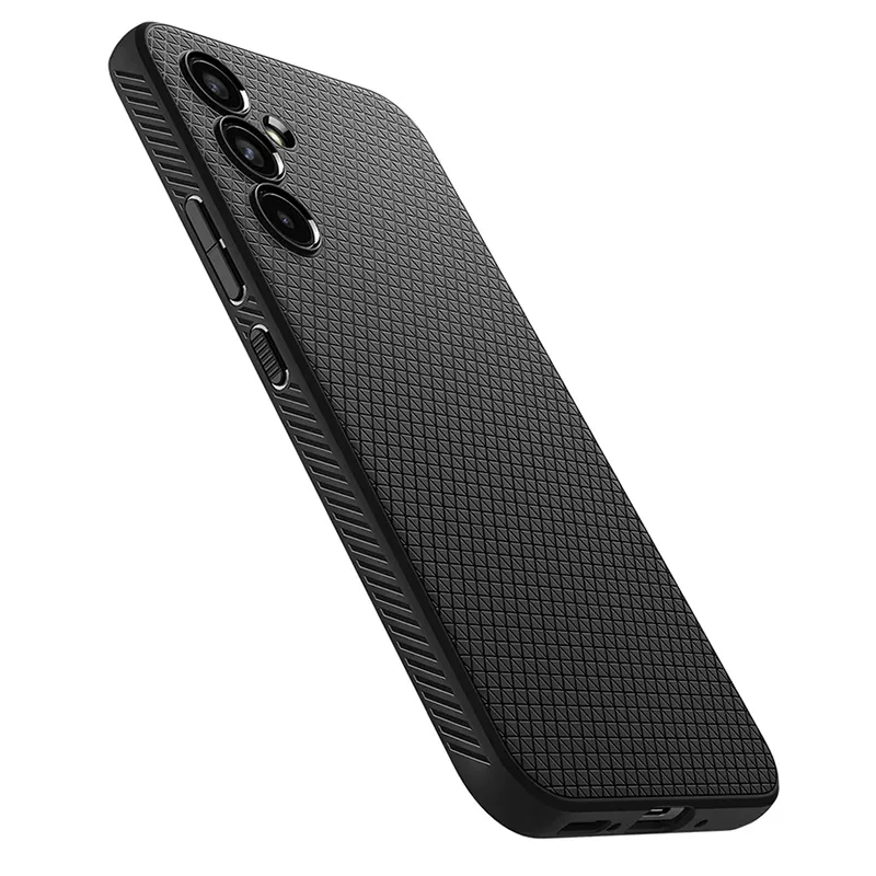 Чехол Spigen Samsung A54, Liquid Air, Матовый Черный