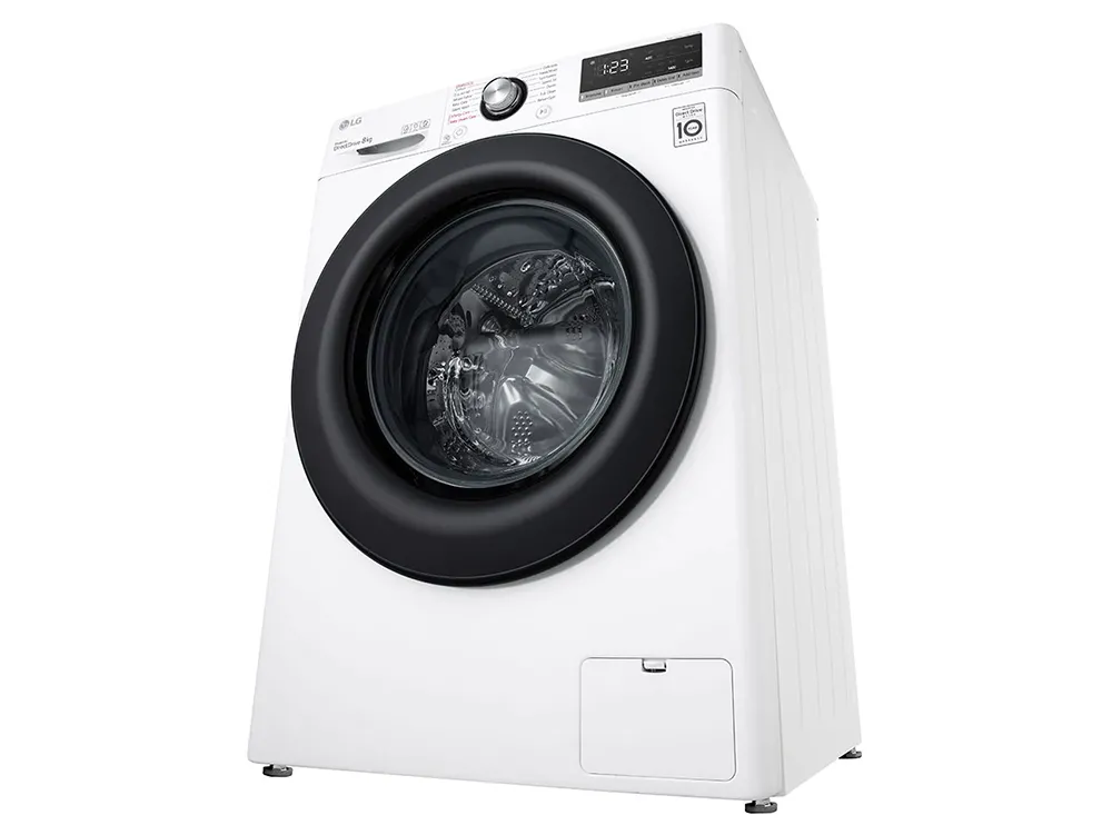 Mașină de spălat LG F4WV308S6U, 8kg, Alb