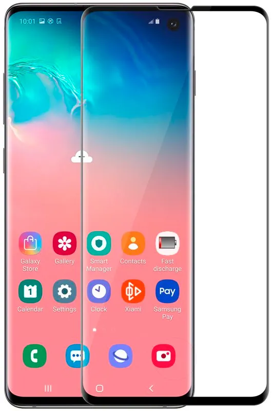 Sticlă de protecție Nillkin Galaxy S10 - 3D CP+Max - Tempered Glass, Negru