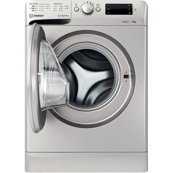 Mașină de spălat Indesit OMTWE 71252 S, 7kg, Argintiu
