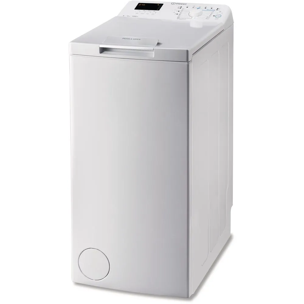 Mașină de spălat Indesit BTW D61253, 6kg, Alb
