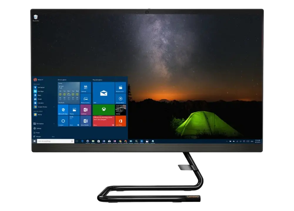 Computer All-in-One Lenovo IdeaCentre 3 24ARE05, 23,8", AMD Ryzen 7 4800U, 16GB/512GB, Fără SO, Negru