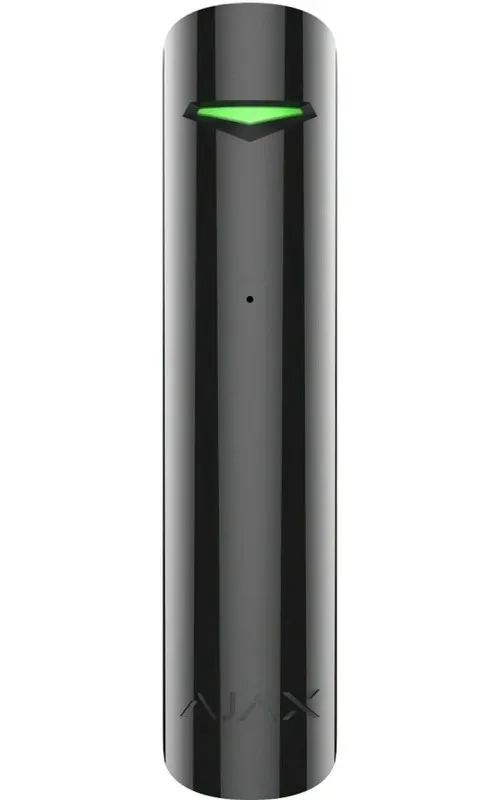 Detector de spargere Ajax GlassProtect, Negru