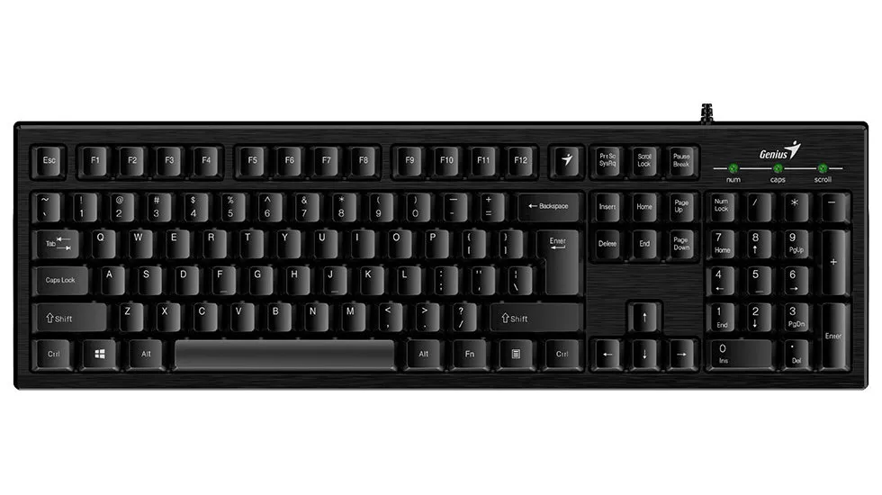 Клавиатура Genius Smart KB-101, Проводное, Чёрный