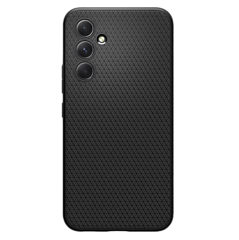 Чехол Spigen Samsung A54, Liquid Air, Матовый Черный