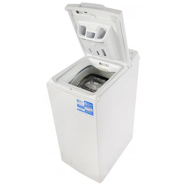 Mașină de spălat Indesit BTW D61253, 6kg, Alb