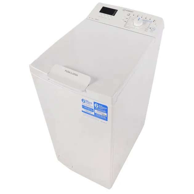 Mașină de spălat Indesit BTW D61253, 6kg, Alb