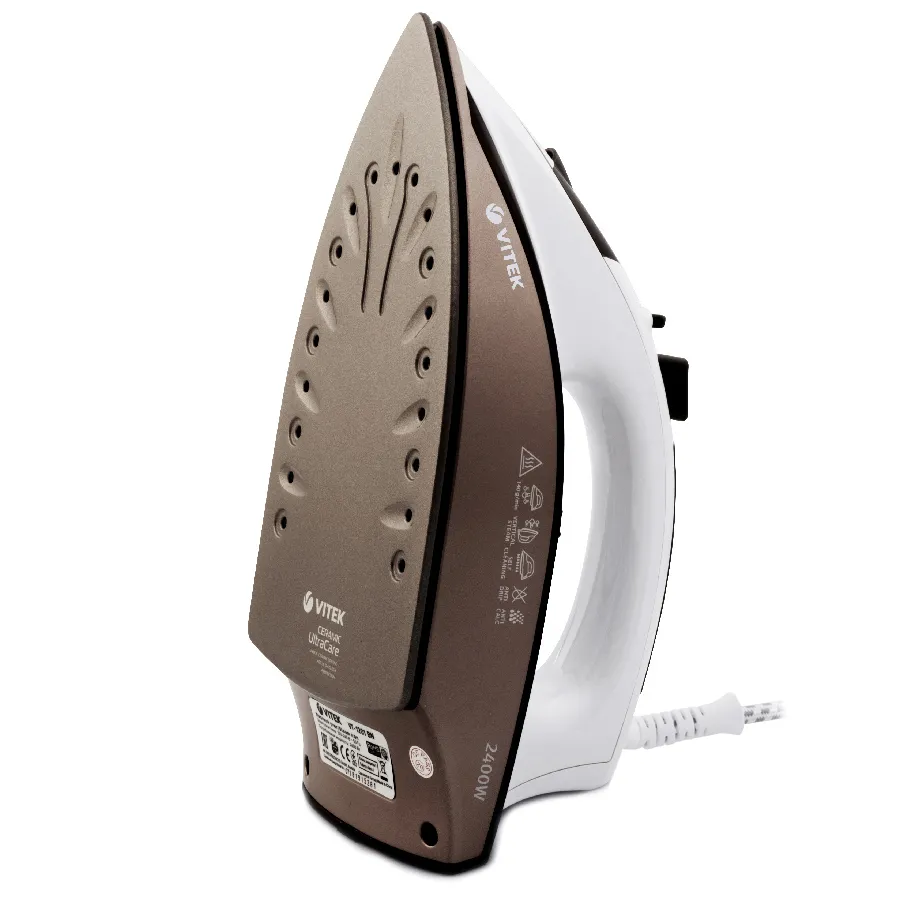 Fier de călcat VITEK VT-1201, 2400W, Cafeniu