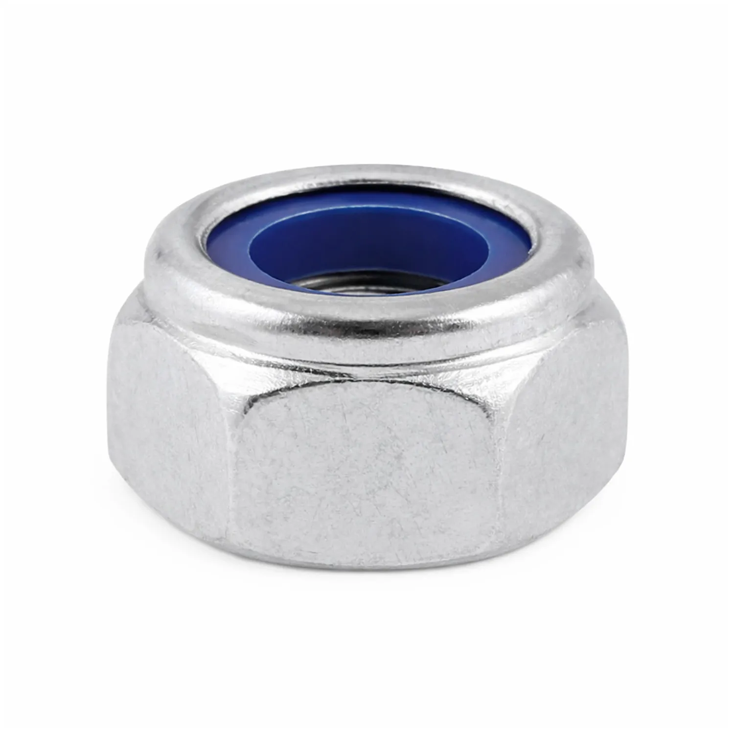 Piulita cu inel de fixare M-12 otel, zinc (10buc) METRIC