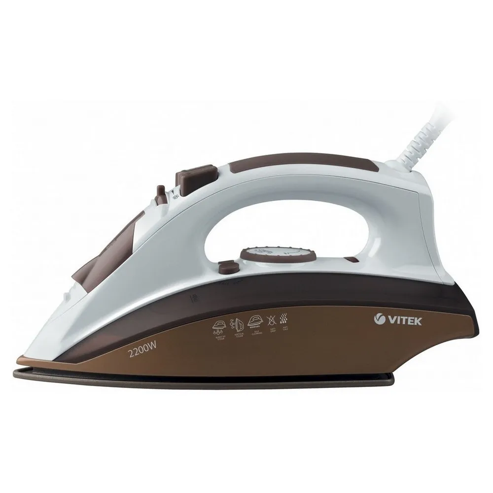 Fier de călcat VITEK VT-1201, 2400W, Cafeniu